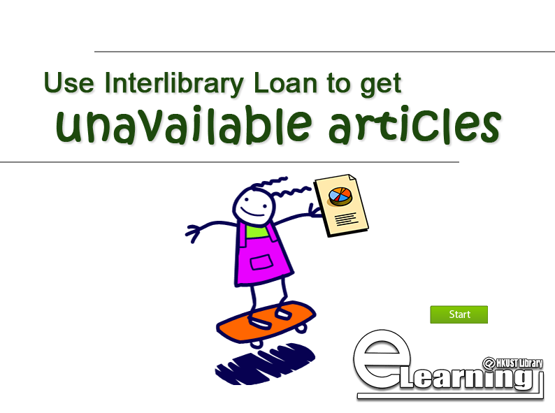 Use Interlibrary Loan to get unavailable articles(00:00:18)